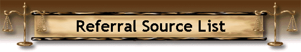 Referral Source List